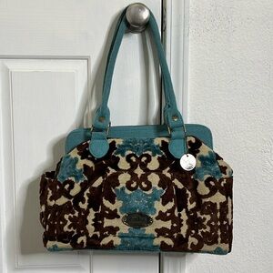 Cake by Petunia Velvet Cut Out Pickle Bottom Baby Bag Diaper Bag